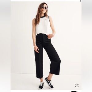 Madewell Black Ankle & Cropped Jeans
